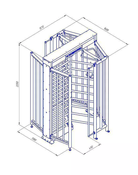 Турникет РОСТЕВРОСТРОЙ "Ростов-Дон ПР1Ш/3М2"