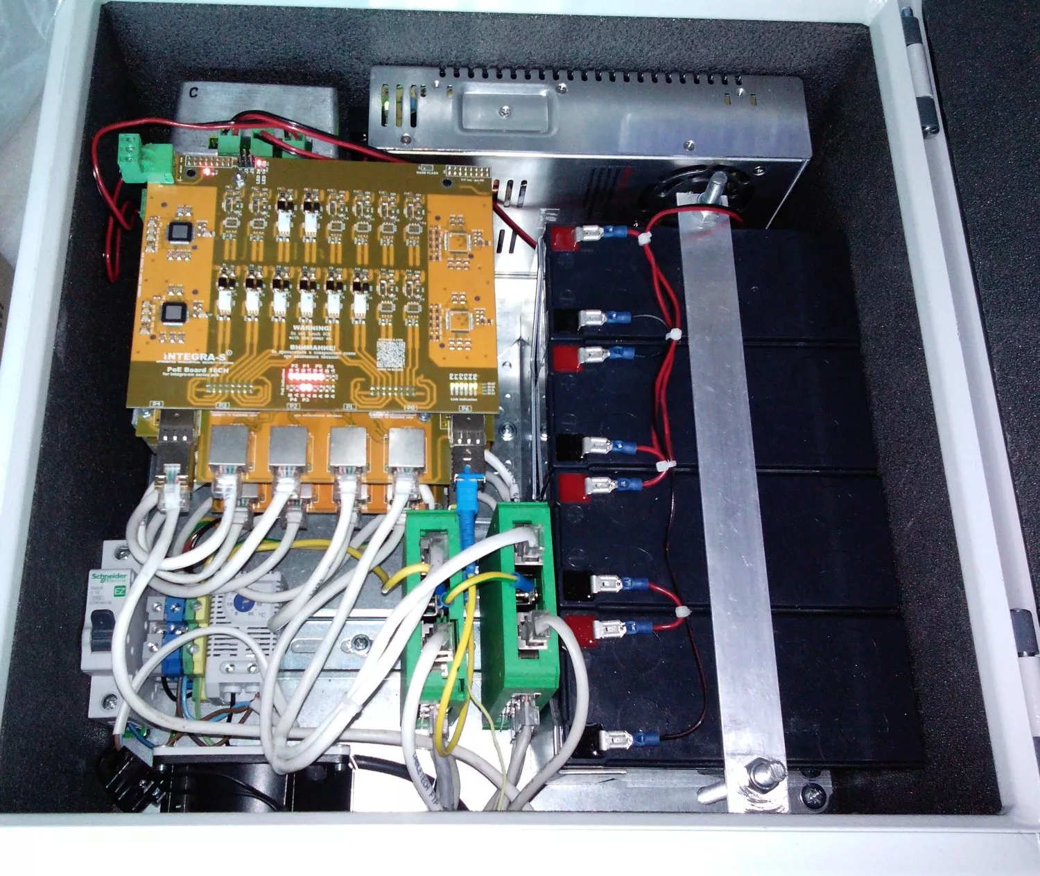 Уличный узел доступа Консорциум “Интегра-С” INTEGRA-SW-08D02F-SP240