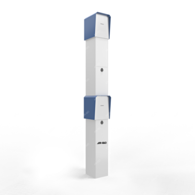 Картоприемник (уличный) двухъярусный AR-GO CR-04-2