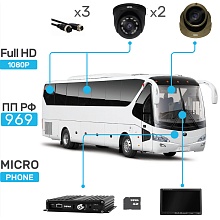 Комплект видеонаблюдения Sowa Междугородний автобус Комплект видеонаблюдения Sowa Междугородний автобус