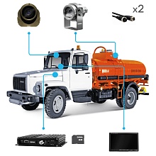 Комплект видеонаблюдения Sowa Бензовоз одна/две оси Комплект видеонаблюдения Sowa Бензовоз одна/две оси
