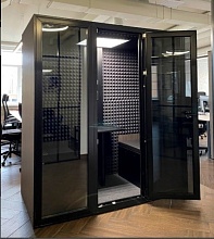 Офисная переговорная кабина АКУКАБ Брифинг