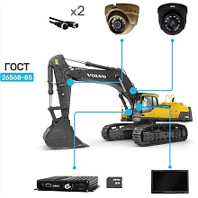 Комплект видеонаблюдения Sowa Экскаватор строительный Комплект видеонаблюдения Sowa Экскаватор строительный