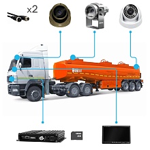 Комплект видеонаблюдения Sowa Бензовоз цистерна-прицеп Комплект видеонаблюдения Sowa Бензовоз цистерна-прицеп