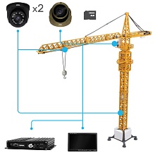 Комплект видеонаблюдения Sowa Кран башенный Комплект видеонаблюдения Sowa Кран башенный